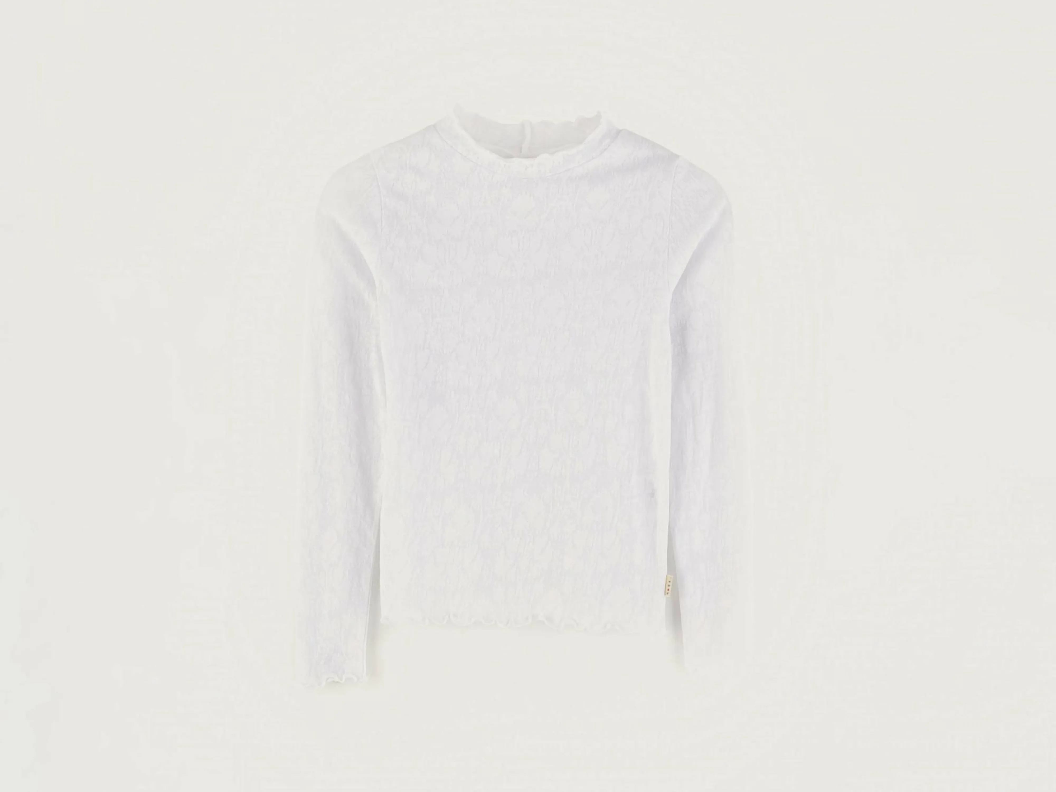 Flash Sale Bellerose Velfies Lange Mouwen T-shirt White