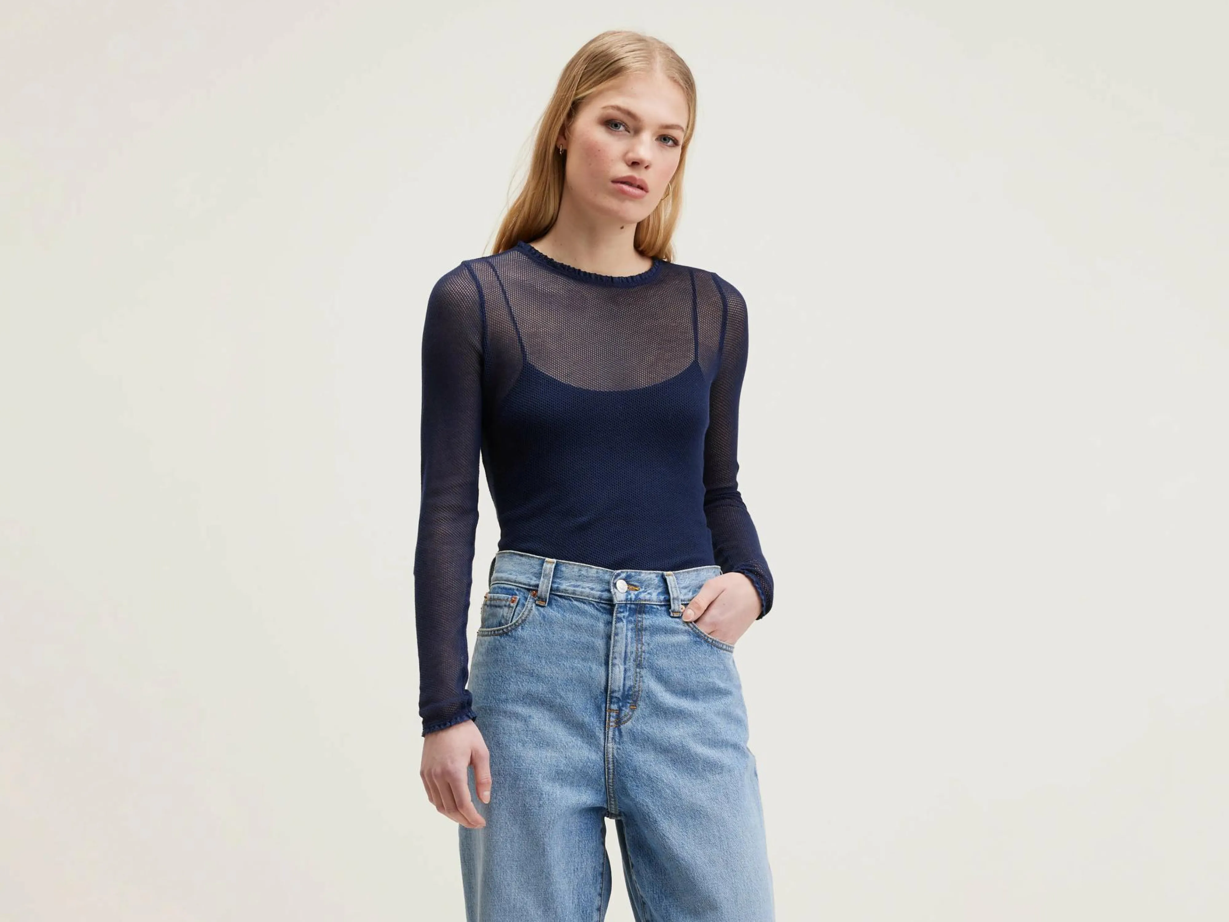 Online Bellerose Vibke Lange Mouwen T-shirt Naval