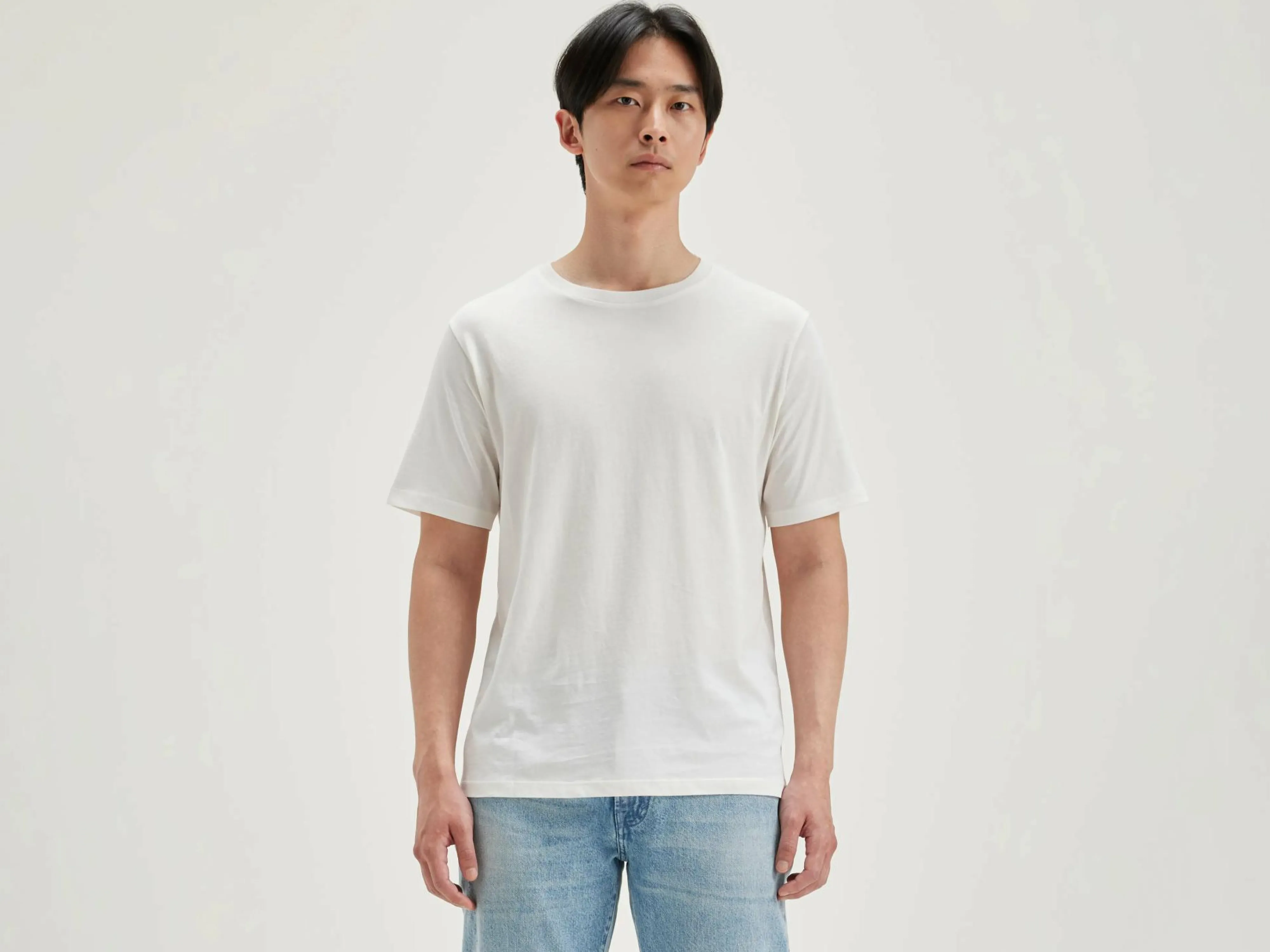 Sale Bellerose Vinx Korte Mouwen T-shirt Vintage white
