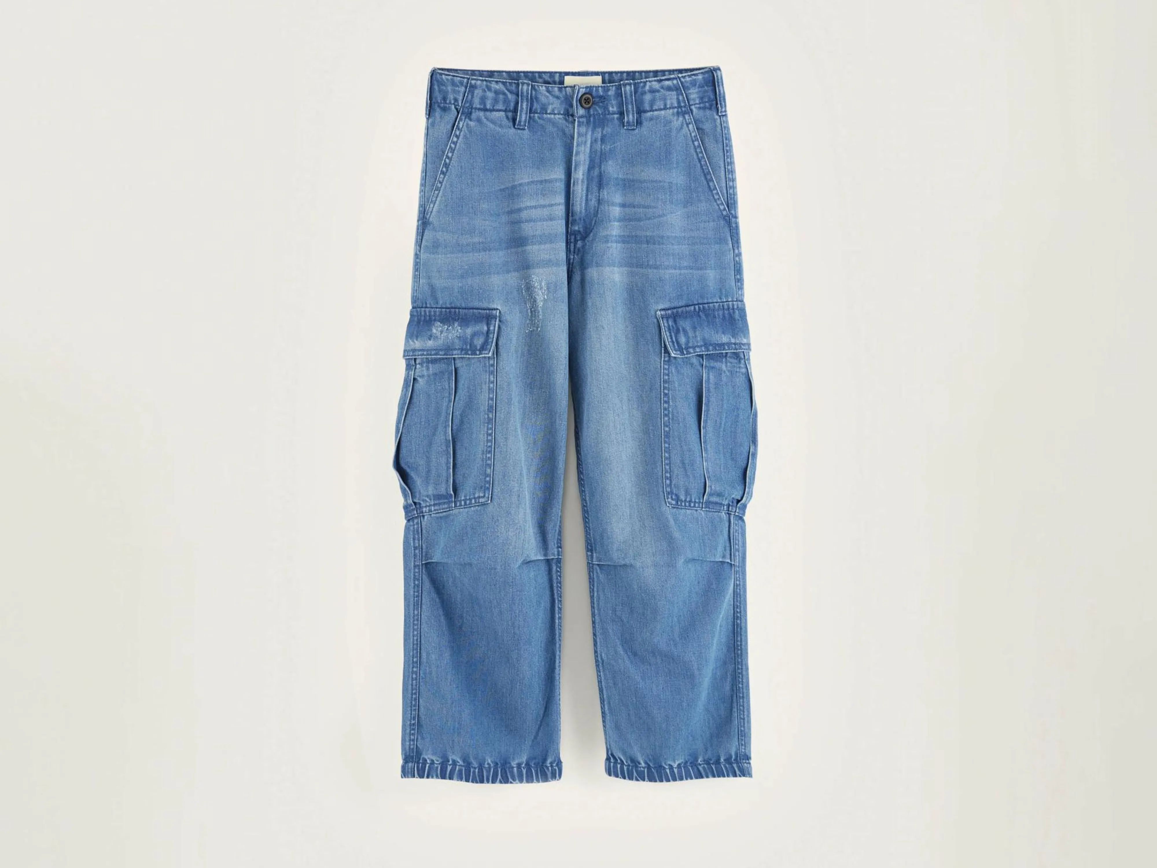 Cheap Bellerose Wessel Cargo-stijl Broek Blue